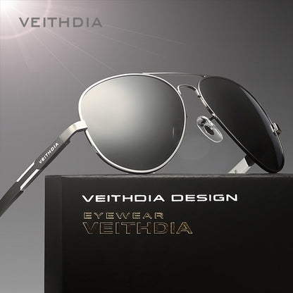 Men's aluminum-magnesium polarized sunglasses - fishing, driving, driver's glasses