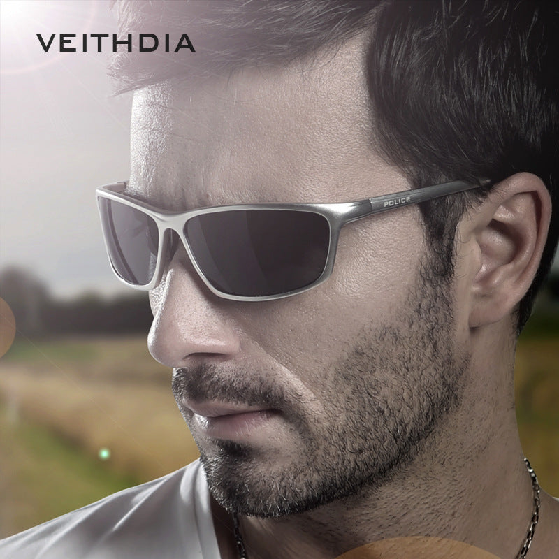 Men's sunglasses, polarized aluminum-magnesium sunglasses, fishing & driving glasses, driver's glasses