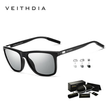 Black frame + black temples + photochromic grey lenses + eyeglass case set