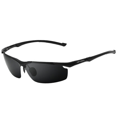 Men's aluminum-magnesium polarized sunglasses - stylish driving glasses for men