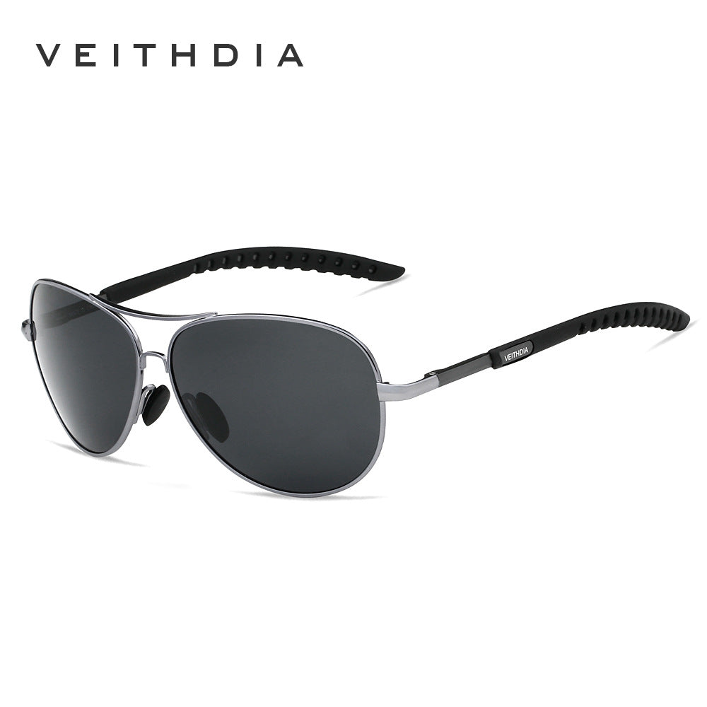 Men's polarized sunglasses - uv protection, lightweight aviator style