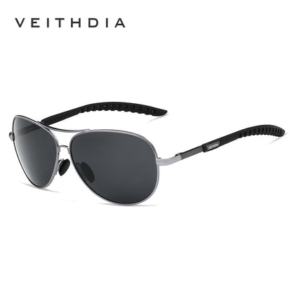 Men's polarized sunglasses - uv protection, lightweight aviator style