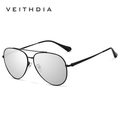 Men's polarized sunglasses - aviator style driving & fishing shades