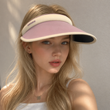 Women’s Foldable Open-Top Sun Visor Hat