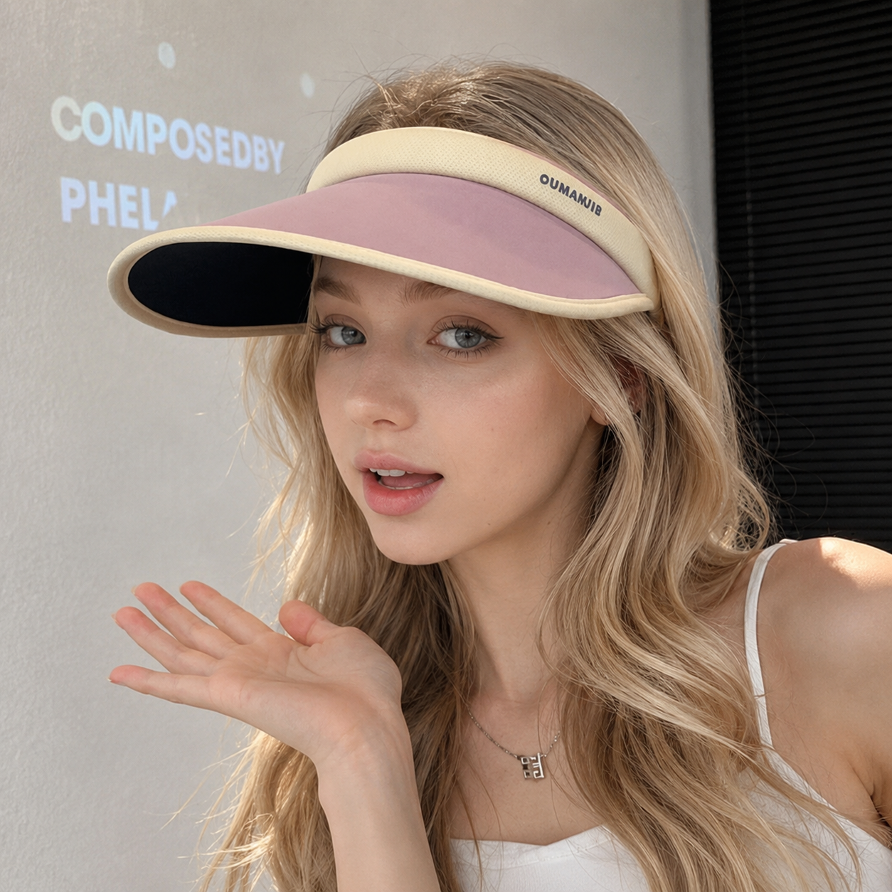 Women’s Foldable Open-Top Sun Visor Hat