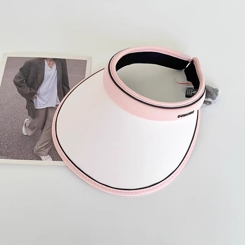 Women’s Foldable Open-Top Sun Visor Hat
