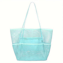 Double-Layer Mesh Beach Tote Bag